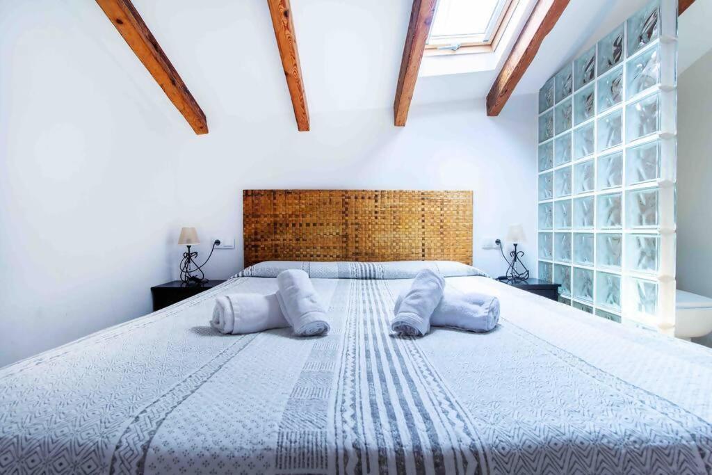 Acogedor Dúplex con terraza privada en la playa Valencia Exterior foto